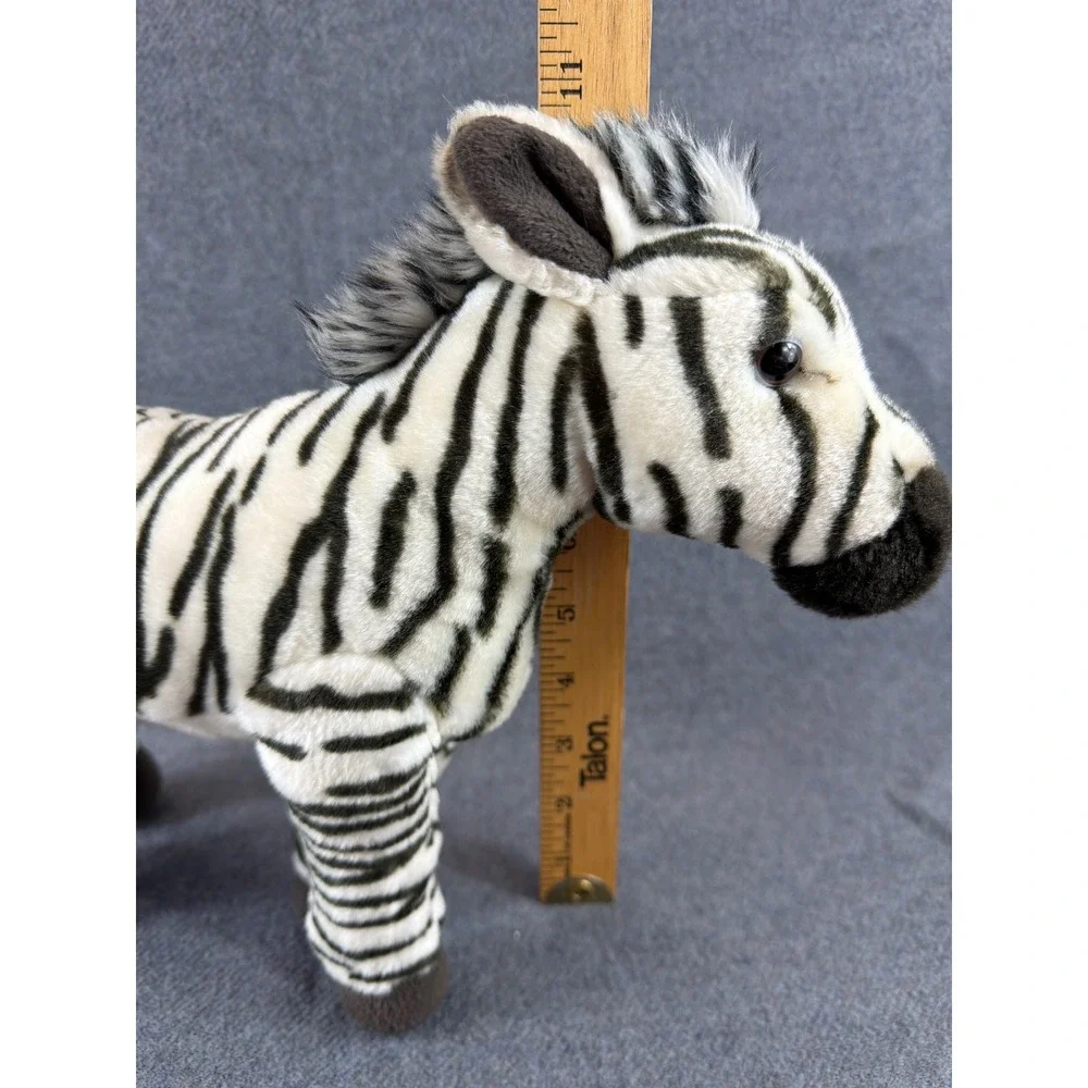 Ganz Webkinz Signature Zebra Unisex Medium‎ White Black WKSE3001 Endangered Cape